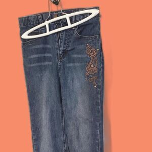 Faded-glory Blue and Navy Jeans